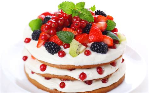 Birthday Cakes For You: Fruit birthday cake