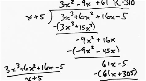 Long Division of Polynomials - MathSamurai