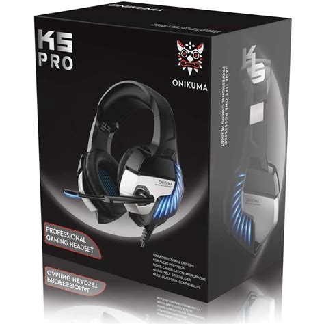 Onikuma K5 Pro Fio Chocante Graves Gaming Fones De Ouvid Submarino