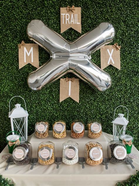 This Is The Cutest Diy Trail Mix Bar We Ve Ever Seen Wedding Trail