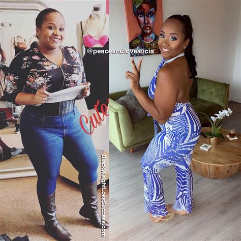 Alicia Lost 40 Pounds Black Weight Loss Success