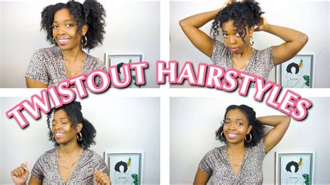 Easy Twist Out Hairstyles For Natural Hair Cocobvisuals Youtube