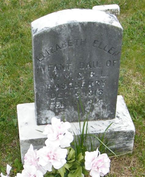 Elizabeth Ellen Roseberry Find A Grave Memorial