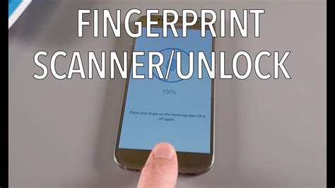 Samsung Galaxy S7 How To Add Fingerprints And Setup Fingerprint Scanner Unlock Youtube