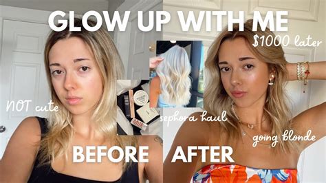 Huge No Budget Glow Up Glow Up With Me For Fall Blonde Hair Sephora