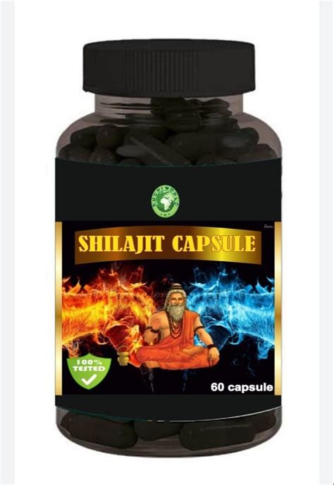 Shilajit Capsules 500 Mg At Rs 70 Pack Shilajit Capsule In Jaipur