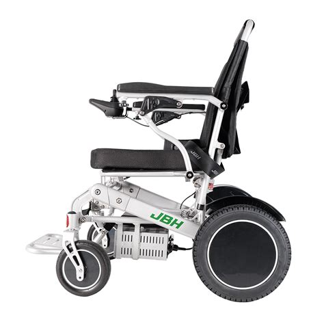 Silver Foldable Travel Alloy Power Wheelchair D10 Jbh