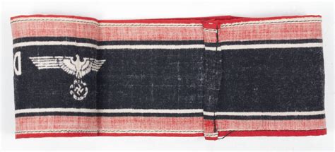 Wwii German Volkssturm Armband