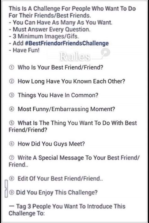 Best Friendor Friends Challenge (=ﾟωﾟ)ﾉ | Anime Amino