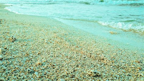 Beautiful Clear Sand And Rocks Beach Background Stock Photo Download