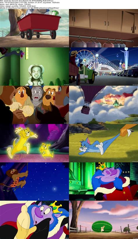 Tom and Jerry Back to Oz 2016 DVDRip XviD-EVO - SoftArchive