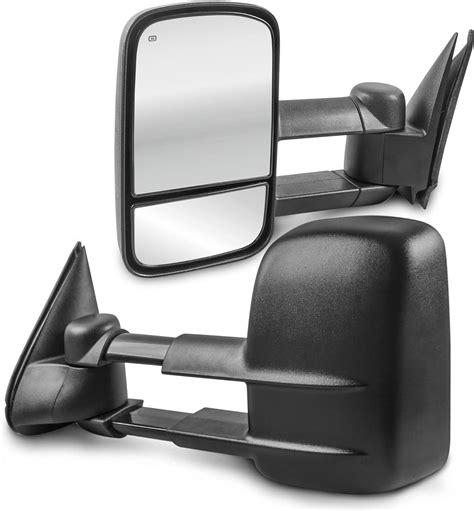 Mostplus Power Heated Towing Mirrors Compatible For 1999 2002 Chevy Silverado Tahoe