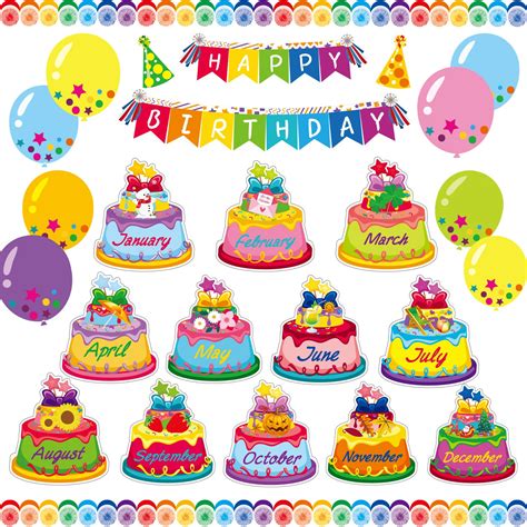 Buy Happy Birthday Bulletin Board Set Birthday Bulletin Board