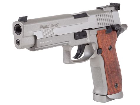 Sig Sauer P226 X Five 177 Co2 Pistol Silverwood Grips Pyramyd Air