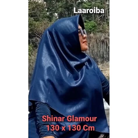 Jual SHINAR GLAMOUR SYAR I Laser Cut Ukuran 130 X 130cm Hijab Segi