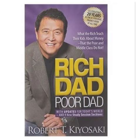 Robert T Kiyosaki English Rich Dad Poor Dad Book Motivation Book At Rs