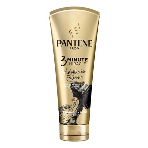 Acondicionador Pantene 3minute Miracle Hidratacion Extrema 170 Mll Basicos