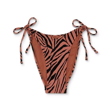 Juniors Ribbed Cheeky High Leg V String Bikini Ubuy India