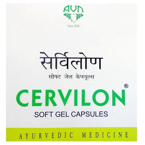 Avn Cervilon Soft Gel Capsules 120 Capsules Uniherbs India