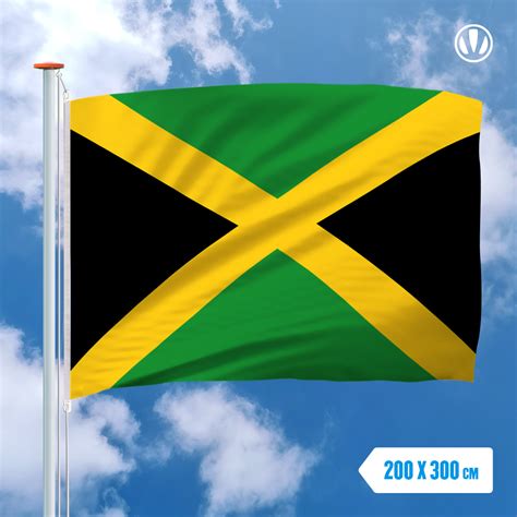 Vlaggen Jamaica Jamaicaanse Vlag 200x300cm Voordelig Kopen Bij