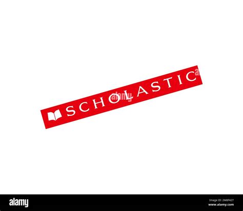 Scholastic Corporation, Rotated Logo, White Background Stock Photo - Alamy