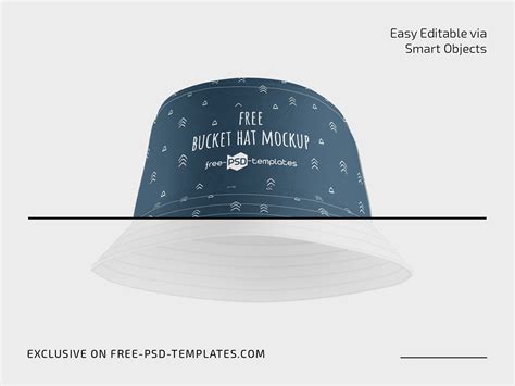 Free Bucket Hat Mockup on Behance