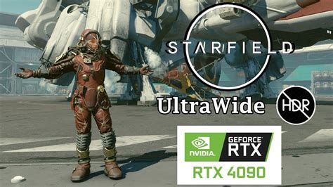 Starfield Ultra Graphic Settings Ultrawide RTX 4090 YouTube