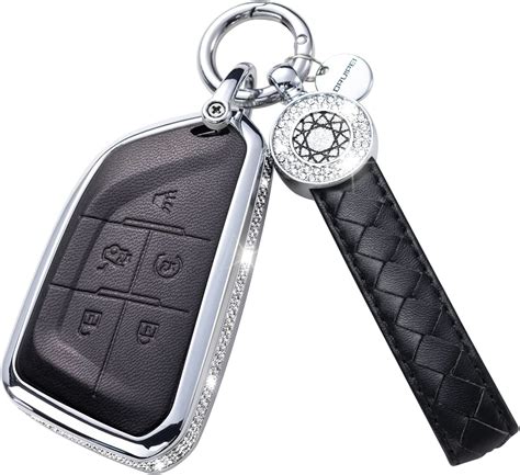 Amazon RUABIBAN For 2021 Cadillac Escalade Key Fob Cover With