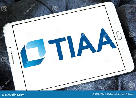 Tiaa organization logo editorial stock image. Image of leading - 97802394