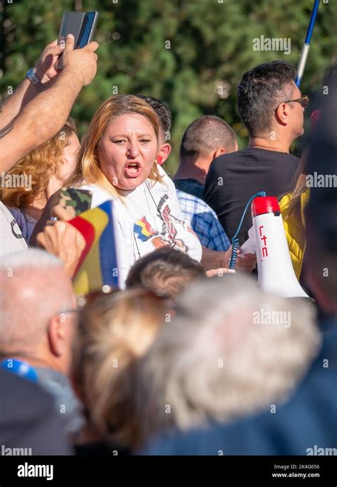 Bucharest, Romania - October 2022: Romanian Senator Diana Iovanovici ...