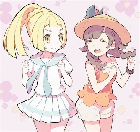 Let Go To The Adventure Lillie We Are Alola Girls Pokémon Heroes