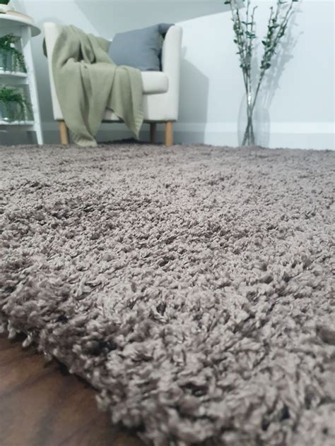 Gallery Shaggy Rug Taupe Rug Vibe Ireland