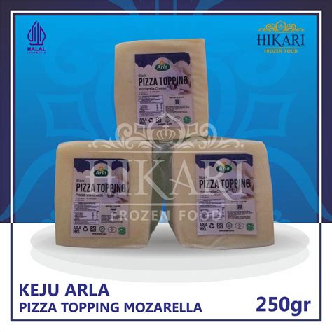 Jual Keju Mozzarella Arla Pizza Topping Mozzarella Chesse Gr