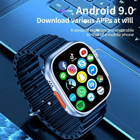 S8 Ultra 4g Smartwatch Sim Card 64gb Android Os Gps