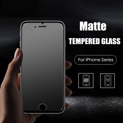 Protector De Pantalla De Vidrio Templado Mate Para Iphone Pel Cula