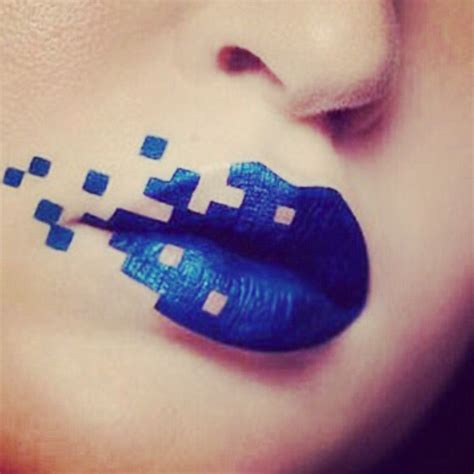 Crazy Lips Futuristic Makeup Crazy Lipstick Lip Art