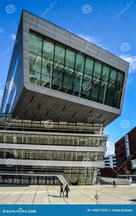 Vienna Austria 02 03 2019 Modern Architecture Of Office Buildings A