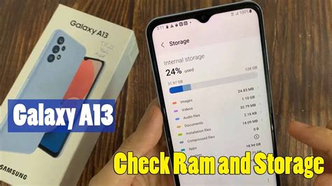 Samsung Galaxy A How To Check Ram And Storage Youtube