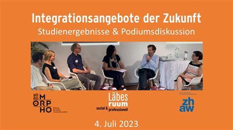 Integrationsangebote Der Zukunft L Besruum Event Juli Youtube