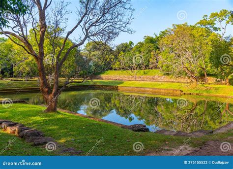 Sigiriya, Sri Lanka, February 5, 2022: Gardens of the Sigiriya R ...