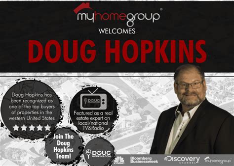 Doug Hopkins Joins My Home Group My Home Group