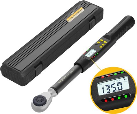 Digital Torque Wrench 5 02 99 57ft Lb 6 8 135NM 1 2 Inch Drive