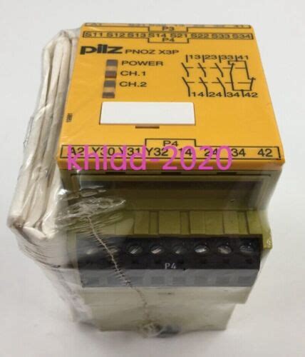 Pc Pilz Pnoz X P Vdc Vac Pnozx P Safety Relay New Ebay