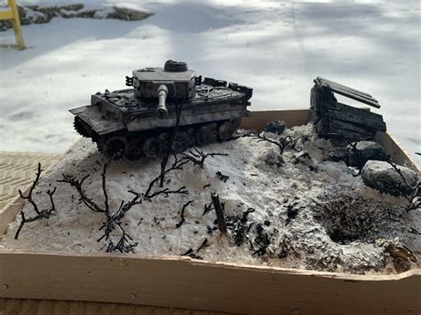 My First Diorama What Can I Improve Imgur Album In Comments R Dioramas