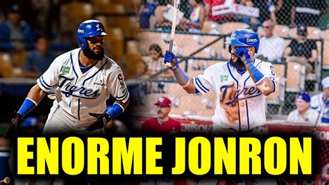 EMILIO BONIFACIO Sacude Enorme Jonron Al Primer Picheo Del Juego Con