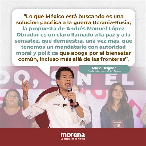 Morena On Twitter El Presidente De Nuestro Movimiento Mario Delgado