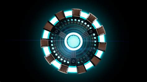 Iron Man Arc Reactor Minimalism 720P Wallpaper Hdwallpaper Desktop