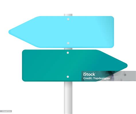 3d Direction Sign Stock Illustration Stock Illustration Download