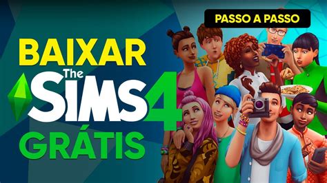 Como BAIXAR e INSTALAR THE SIMS 4 GRÁTIS Passo a Passo em 2024 YouTube