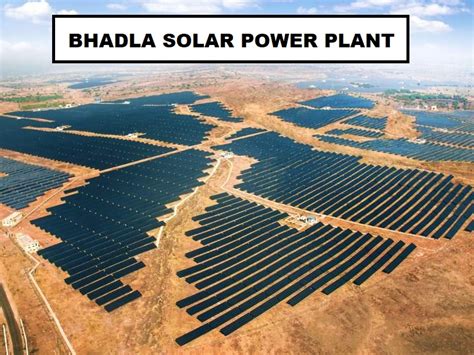 World S Largest Solar Park All About Bhadla Solar Power Plant In India